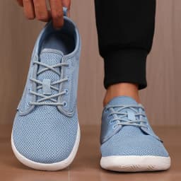 Wide Toe Men Shoes Breathable Knitted Mesh Comfortable Barefoot Casual Versatile Soft Sole Wide Last Shoes Walking Shoes 2025