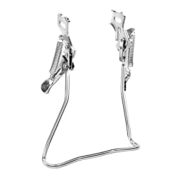 Adjustable Double Leg Bike Rear Kickstand Steel Frame Cradle for Mountain Road Bicycle Repair Stand Supplies