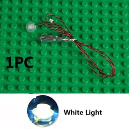 1PC DIY 1x4 Building Block Lamp Street Light Electric Decorate 1X1 LED Brick USB City Lighting