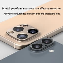Camera Lens Protector for iPhone 16 Pro Camera Protective Film for iPhone Camera Circles for iPhone 16 Camera Protection Lens