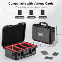 Set for Card Storage Box, Suitable for Ordinary Card Trading Card Storage Box, Sports Collection Card Commander Magic Card Box.