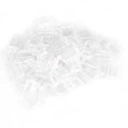 100Pcs/Bag 3 Types Plastic Compression Sleeves Plastic Plug for Rimless Glasses Accessories Repair Tools 1.4/1.5/1.6mm