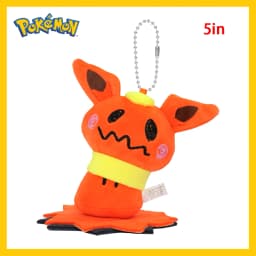 Mimikyu Eevee Plush Keychain Pocket Monster Cos Eeveelution Snorlax Doll Anime Pendant For Fan Collectible Sylveon Present Decor