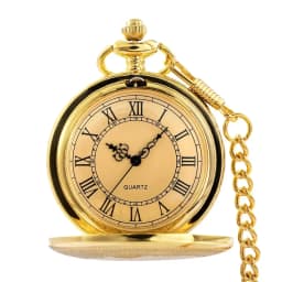 1 pcs quartz pocket watch for men and women, antique steampunk, vintage pocket watch