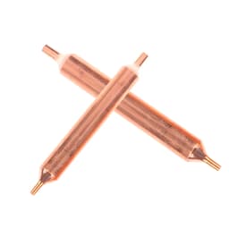 【LM】1pcs Refrigerator Filter Dryer 19mmx130mm For Refrigeration Copper Filter Drier Single Tube Filter Refrigerator Accessories