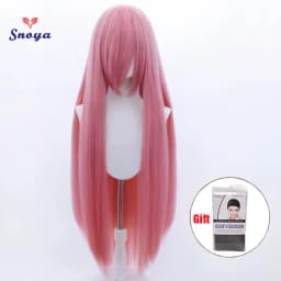 Snoya 100cm Synthetic Fluffy Corn Perm Cosplay Wig Pink Red Blue Purple Anime Party Long Wig for Women