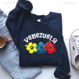 Venezuela-Graphic-Sweatshirt-Venezuela-Badge-Pullovers-Gift-Venezuela-South-America-South-America-Shirt-Soft-Comfortable-Sweater