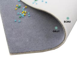 Set of 2 Foam Bead Mats in Gray and Jewelry Stringing Mat Beading Tools Non-Slip Mats for DIY Beading Projects R3MC
