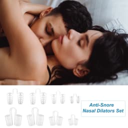 8PCS Anti-Snore Nasal Dilators Set Anti Snoring Solution Devices Stop Snoring Sleep Aid to Ease Nighttime Breathing for Men Wome
