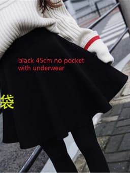 Skirts Women Size M-3XL Pleated Solid Pocket Elastic Waist Middle Skirt Trendy All-match Office Lady Skin-friendly Elegant