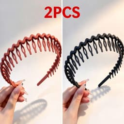 Solid Color Wave Headband for Girl Women Summer Face Wash Sports Hair Band Headbands Non-slip Hair Bands for Women Accessories