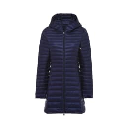 Winter Lightweight Down Jacket Women Mid Length White Duck Down Puffer Coat Woman Portable Slim Fit Fashion Outerwear JK-070
