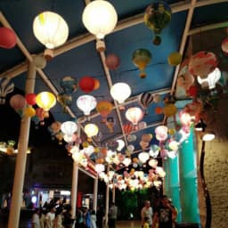1pc Ceremony Holiday Party Folding Paper Lantern Hot Air Balloon Shape 30/40cm Pink Blue For Kids Baptism Birthday Wedding Decor