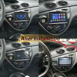 Android Auto For Ford Fiesta 1995-2001 Focus MK1 1998-2004 Car Radio No 2din Display 5G Wifi GPS Navigation Screen Autoradio DSP