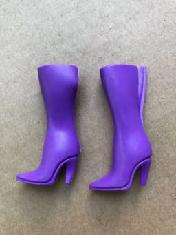 Original Quality Doll Shoes 1/6 Size Doll Sandals Boots DIY Colorful Doll Decors High Heels Doll Accessories New Doll Parts