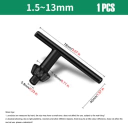 1 PCS Hand Electric Drill Chuck Wrench 10/13/16mm Drill Bit Clip Disassembly Assembly Key Driver Rotating Tools Accessories