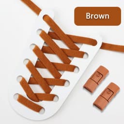 1 Pair No Tie Shoe Laces Press Lock Shoelaces Without Ties Elastic Laces Without Ties Sneaker Kids Adult Flat Shoelace for Shoes