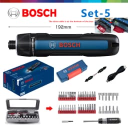 BOSCH GO 3/4 Cordless Screwdriver 3.6/4V Lithiumion Battery Rechargeable Cordless Drill with Box Bosch GO3 Professional Tool Set