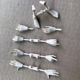 1/6 Doll Hands Feet Super White Beige Brown Doll Accessories 4 Gesture Doll Hands Decors For Female Dolls