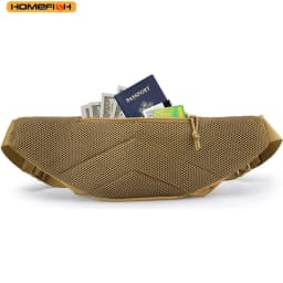 HOMEFISH New Outdoor Multi-Functional Waist Pack, Tactical Sports Bag, Cycling & Commute Crossbody Bag