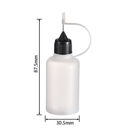 5pcs/lot 5-120ML PE Plastic Squeezable Tip Glue Applicator Plastic Bottle for Paper Quilling DIY Scrapbooking Paper Craft Tool