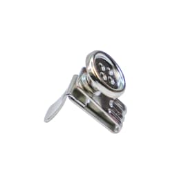 Melo Tough Movable No Sew Button End Brace Suspender Button Clips Set of 7 Pack