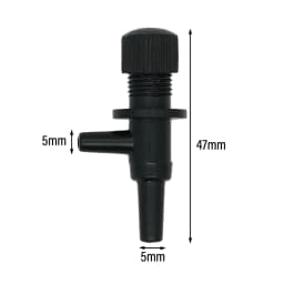 10/20pcs Aquarium Air Flow Control Valve Tap Fish Tank Air Water Flow Regulator Hose Connector Control Valve For 5mm Oxygen Tube