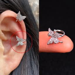 1Piece Helix Cartilage Conch Fake Without Hole Piercing Ear Cuffs Earcuff Wrap Rock Earring Non Piercing Women Clip Adjustable