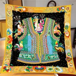New Summer Air-conditioned Room Warm Square Scarf French Fashion Women's Shawl Gift Fashion Trend Headscarf