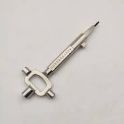 Multi-Purpose Lock Cylinder Gauge Cam Turner Spindle Turner Tool for Locksmith Auto Repair and Cylinder Removal Accessories
