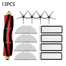 For Xiaomi Roborock S5 Max S50 S55 S5 S6 MaxV S6 Pure E4 E5 Robot Vacuum Spare Parts Main Side Brush Hepa Filter Mop
