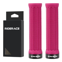 1Pair MTB Grips TPR Rubber Ergonomic Comfortable Mountain Bike Handlebar Grips Anti-Skid Shock-Absorbing Bicycle Handlebar Cover