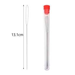 5pcs/bottle Open Curved Beading Needles Pins Jewelry Making Tools Stainless Steel Needle for Bead Threading Pins DIY Necklace