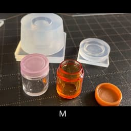 Silicone Mold Set for 3D Dropper Bottles Mini Candy Cans Epoxy Resin Molds for DIY Handmade Jewelry Tool Ornament R3MC