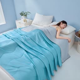 New Wave Pattern Cool Summer Blanket Natural Coolness Qulited Duvet Cooling Sensation Comforter Well-vetilated Queen King Quilt
