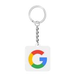 Google Connected Customer Reviews Keychain With Integrated NFC Chip