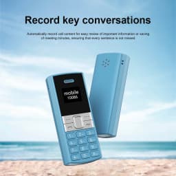 SERVO BM150 Dual SIM Mini Mobile Phone Magic Voice Bluetooth Dialer Speed Dial Call Recording Little Mobile Cellphone for Backup
