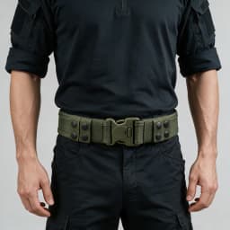 Fast Release Belt for Men Nylon Webbing Waistband With Velcro For Outdoor Sports Waist Straps Perfect for Outdoor Adventures
