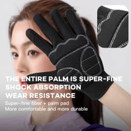 Full finger gloves, skeleton breathable and wear-resistant sports bicycle gloves, men's and women's skeleton gloves, anti slip g
