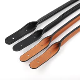 2PCS Bag Straps Synthetic Leather DIY Handmade Handles Black Brown Replacement Strap for Crossbody Shoulder Handbag Handle 53cm