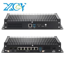 XCY X113 Industrial PC Firewall Router Gateway VPN Server Intel Core i5-1235U Processor 6x 2.5G Ethernet Support 2x 10G SFP+