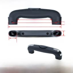 Travel Suitcase Handle Replacement Retractable Pressing Handbag Parts Luggage Handle Amlenker/Ou Milan Qi C101 Spring
