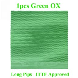 Radak D1 Ultra Soft Table Tennis Rubber Long Pips OX Medium Particles ITTF Approved Ping Pong Rubber Without Sponge for Sinking