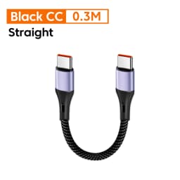 Short USB Type C Cable 90° Elbow USB C To Type C Data Cable Fast Charging For IPhone15 16 Xiaomi Huawei Power Bank USB C Cable