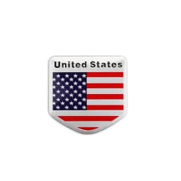 Window Decals Flags Badge Car Body Sticker Shield Styling 1 pcs Car Stickers German/UK/US/Russia/Australia/France/Italy