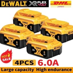 DeWALT 100% Original Battery 20V/60V 9000mAh MAX FlexVolt for DCB606 DCB205 DCB206 DCB209 DCB182 Power Tool Air Transport