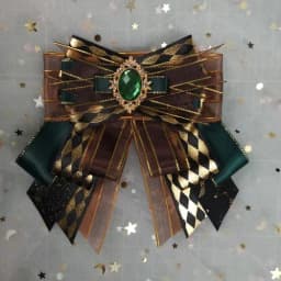 Original Hand-Made Bow Tie Brooches for Woman Girls Lolita Suits Uniform Shirts Collar Flower Accessories Corsage Pins