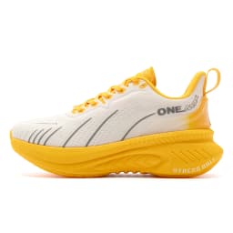 ONEMIX Top Cushioning Running Shoes Suitable for Heavy Runners Lace Up Sport Shoes Non-slip Outdoor Athletic Sneakers for Men