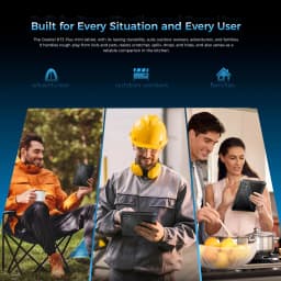 Oukitel RT3 Plus Rugged Tablet PC 11000mAh Battery 4GB+128GB 8" HD IPS Screen 16MP Camera 4G Android 15
