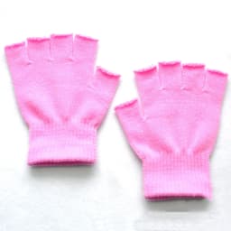 Autumn Winter New Half Finger Warm Gloves For Men Women Students Solid Knitted Mittens Outdoor Knitting Cycling Writing Gloves